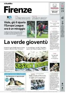 la Repubblica Firenze - 16 Marzo 2019