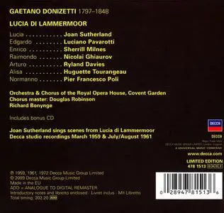 Richard Bonynge, Orchestra of the Royal Opera House - Gaetano Donizetti: Lucia di Lammermoor (2009)