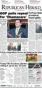 The Republican Herald - March 25, 2017