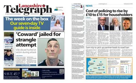 Lancashire Telegraph (Blackburn, Darwen, Hyndburn, Ribble Valley) – January 28, 2023