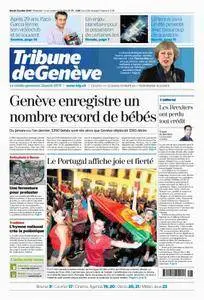 Tribune de Genève du 12 Juillet 2016