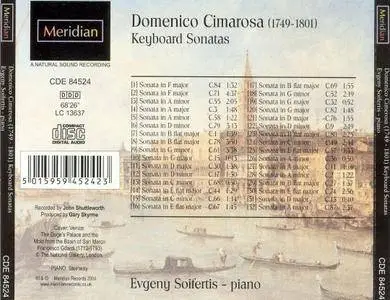 Evgeny Soifertis - Domenico Cimarosa: Keyboard Sonatas (2004)