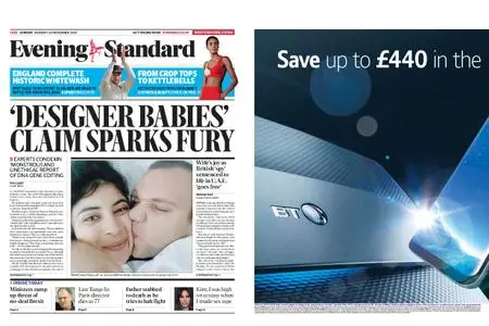 London Evening Standard – November 26, 2018