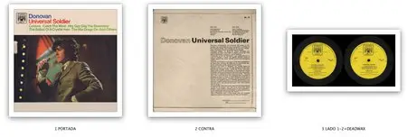 Donovan ‎- Universal Soldier (1967) UK Mono 1st Pressing - LP/FLAC In 24bit/96kHz