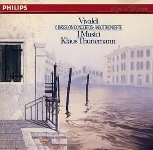 I Musici, Klaus Thunemann - Vivaldi: 6 Bassoon Concertos (1986)