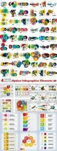 Vectors - Option Infographics Elements 38