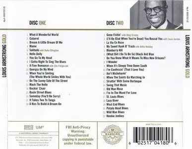 Louis Armstrong - Gold [remastered] (2 CD) (2006)