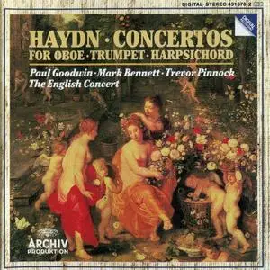 Paul Goodwin, Mark Bennett, Trevor Pinnock - Haydn: Concertos for Oboe, Trumpet & Harpsichord (1992)