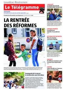 Le Télégramme Loudéac - Rostrenen – 28 août 2019