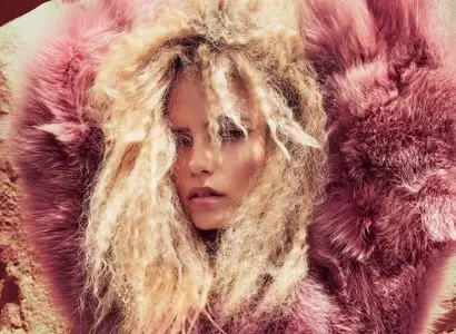 Natasha Poly by Inez van Lamsweerde & Vinoodh Matadin for Vоgue Paris November 2014