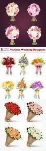 Vectors - Various Wedding Bouquets