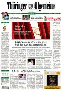 Thüringer Allgemeine Artern - 22. September 2017