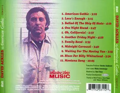 David Ackles - American Gothic (1972) Reissue 2002