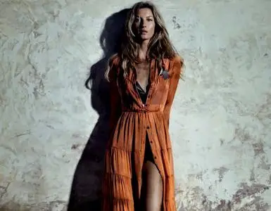 Gisele Bundchen by Paulo Vainer for Vogue Brazil May 2015