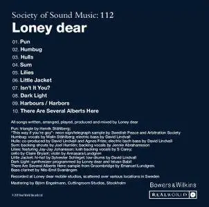 Loney Dear - Loney Dear (2017) {B&W Society of Sound 112 Official Digital Download 16-44.1}