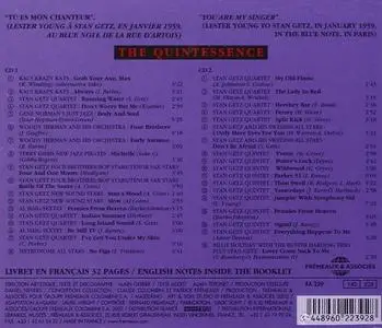 Stan Getz - The Quintessence, Vol.1: New York - Los Angeles - Stockholm - Boston 1945-1951 (2CD) (2002) {Compilation}