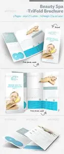 GraphicRiver Beauty Spa TriFold Brochure