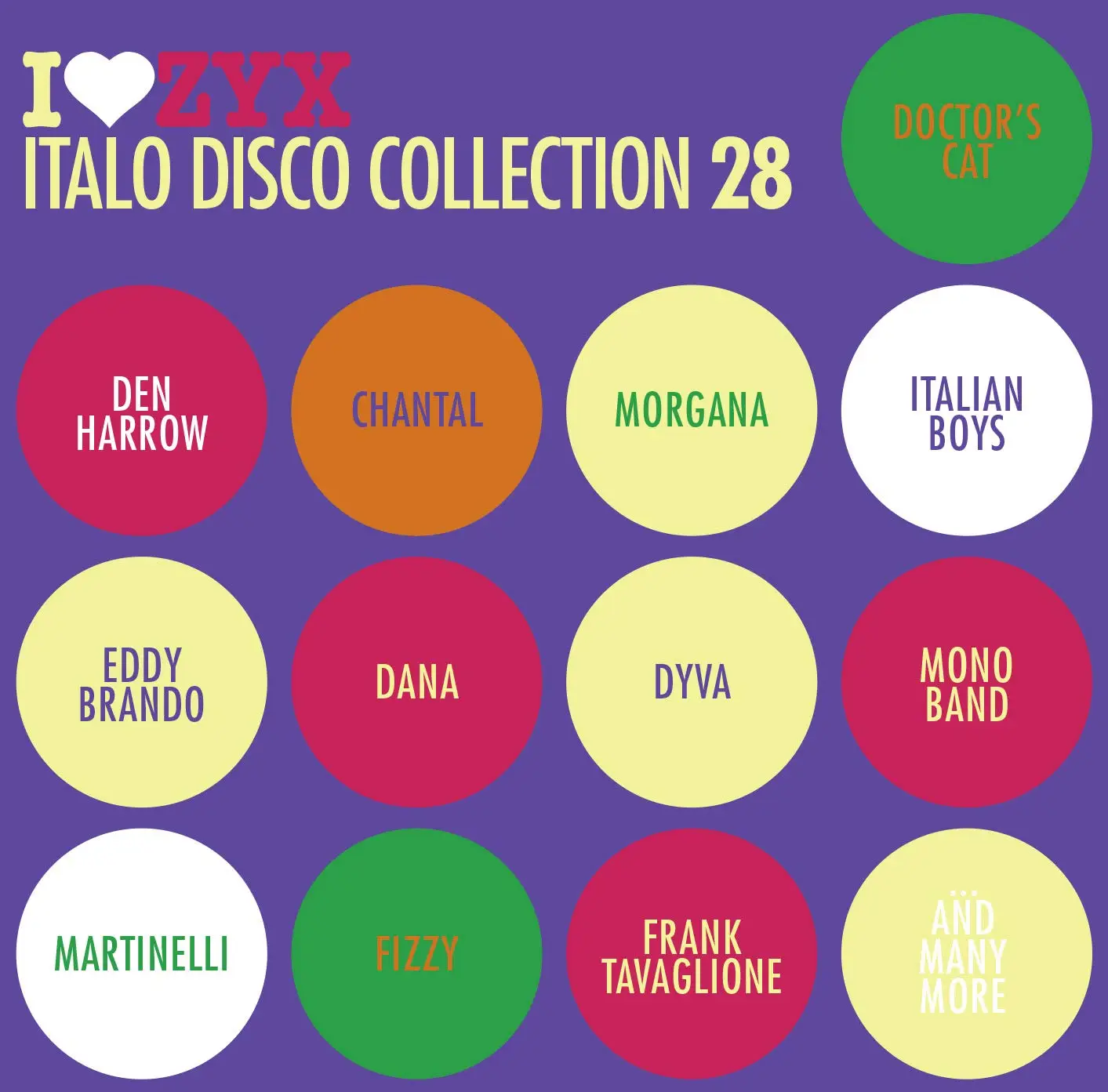 VA - I Love ZYX Italo Disco Collection 28 (2019) / AvaxHome