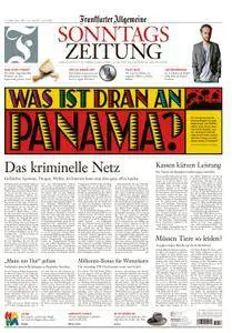 Frankfurter Allgemeine Sonntags Zeitung - 10 April 2016