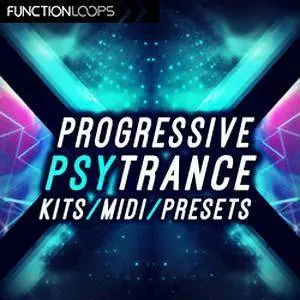 Function Loops Progressive Psytrance WAV MiDi