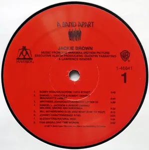 Jackie Brown -  Music from the Miramax Motion Picture (US original) Vinyl rip in 24 Bit/96 Khz + CD 