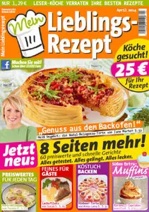 Mein Lieblingsrezept Magazin April No 04 2014
