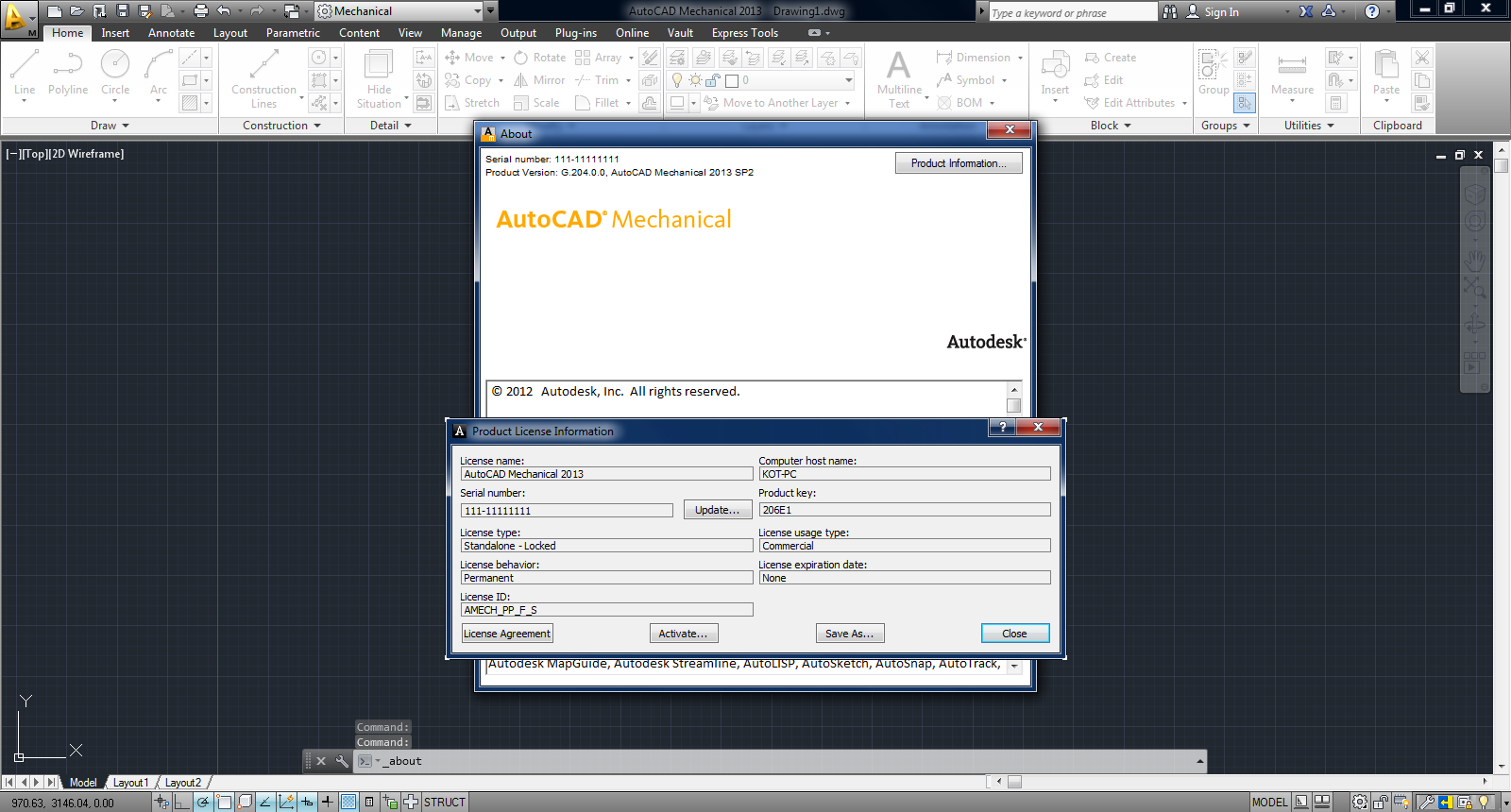 autocad mechanical 2013 updates