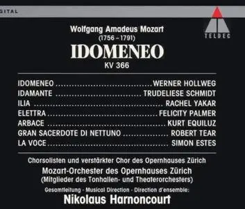 Nikolaus Harnoncourt, Mozart-Orchester und Chor des Opernhauses Zürich - Wolfgang Amadeus Mozart: Idomeneo (1984)