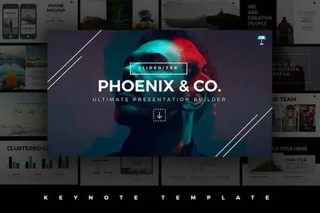 CreativeMarket - Phoenix Minimal Keynote Template