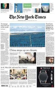 International New York Times - 1-2 April 2017