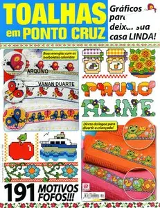 Toalhas Em Ponto Cruz № 10 2009