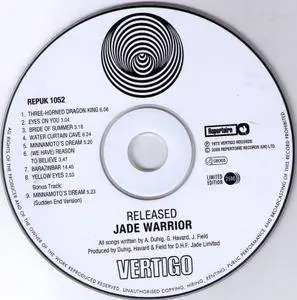 Jade Warrior - Released (1971)