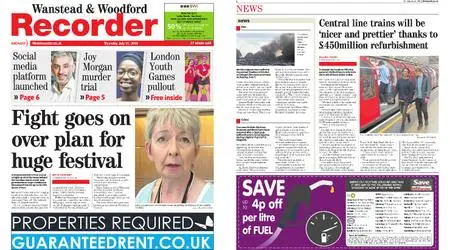 Wanstead & Woodford Recorder – July 11, 2019