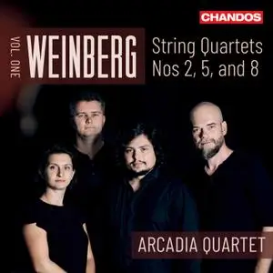 Arcadia Quartet - Weinberg - String Quartets, Vol. 1 (2021) [Official Digital Download 24/96]