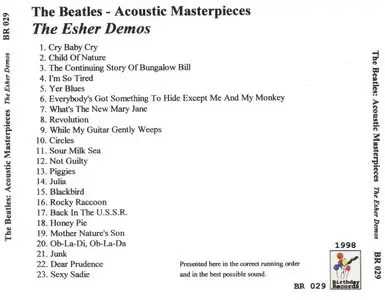 The Beatles - Acoustic Masterpieces (Esher Demos) - May 1968