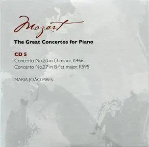 Maria Joao Pires - Mozart: The Great Concertos for Piano (5CD) (2008)