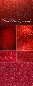Stock Photo - Red Sparkling Backgrounds