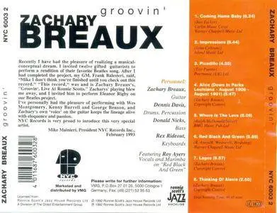 Zachary Breaux - Groovin' (1992) {NYC Records}
