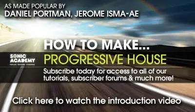 Sonic Academy How To Make Progressive House in Logic Pro (2011) (repost)