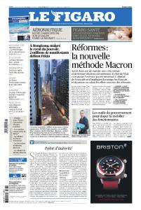 Le Figaro du Lundi 17 Juin 2019