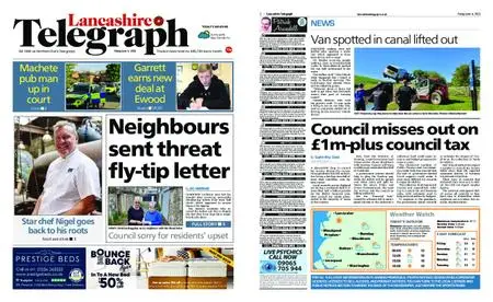 Lancashire Telegraph (Blackburn, Darwen, Hyndburn, Ribble Valley) – June 04, 2021