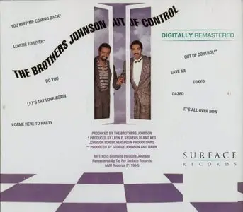 The Brothers Johnson - Out Of Control (1984) {A&M Records}