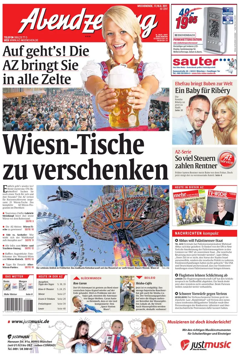 Abendzeitung Muenchen (17.09.2011)