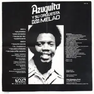 Azuquita Y Su Orquesta Melao - Pura Salsa (1975) {Fania 773 130 096-2 rel 2006}