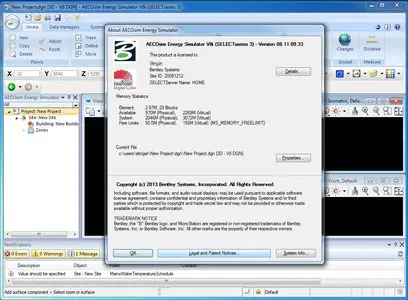 Bentley AECOsim Energy Simulator V8i (SELECTSeries 3) 08.11.09.33