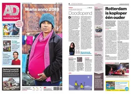 Algemeen Dagblad - Hoeksche Waard – 24 december 2018