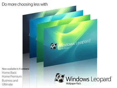 Windows Vista Leopard Wallpaper