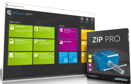 Ashampoo ZIP Pro 1.0.0 Multilingual + Portable