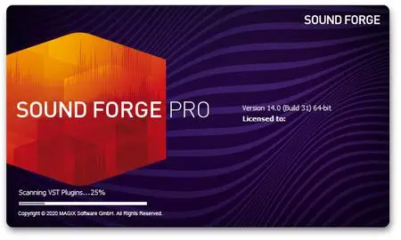 MAGIX SOUND FORGE Pro 14.0.0.31