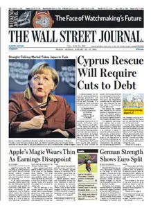 The Wallstreet Journal (Europe) January 25 2013